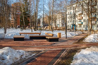 Благоустройство двора