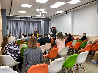 Мастер-класс провели в рамках XXII Открытого Фестиваля-конкурса детского и молодёжного творчества «Серебряный олень»