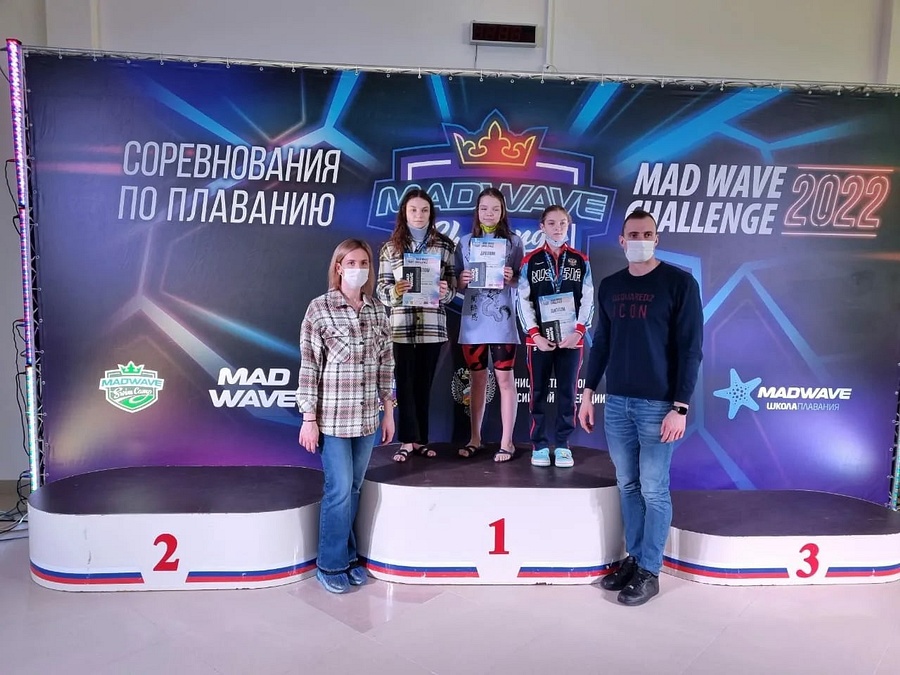 Победители Всероссийских соревнований по плаванию, Март
