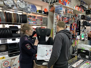 Одинцовские Госавтоинспекторы провели мастер-класс по правилам перевозки детей