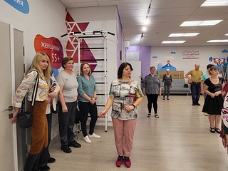Встреча с членами клуба «Активное долголетие»