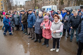 Участники субботника
