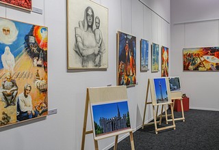Выставка советского скульптора и живописца Федора Кузьмича Сушкова