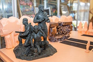 В Жаворонках появится «Аллея Славы Героев» и памятник воинам-разведчикам