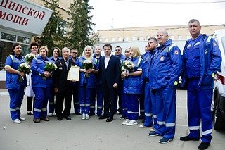 Работники Одинцовской подстанции скорой помощи