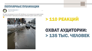Популярные публикации в соц. сетях