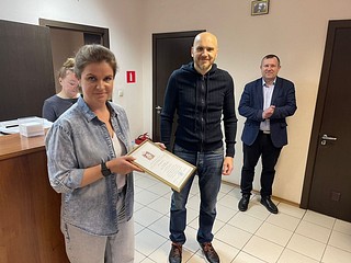 Дмитрий Голубков поздравил работников «ЖКХ Барвихинское» с профессиональным праздником