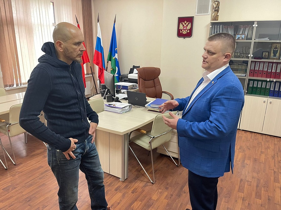 Дмитрий Голубков встретился с руководством школ Одинцовского округа, Апрель