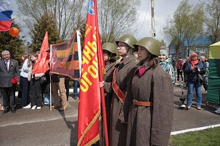 В Кубинке прошел торжественный митинг, посвященный 77-й годовщине Победы в Великой Отечественной войне