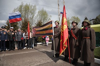 В Кубинке прошел торжественный митинг, посвященный 77-й годовщине Победы в Великой Отечественной войне
