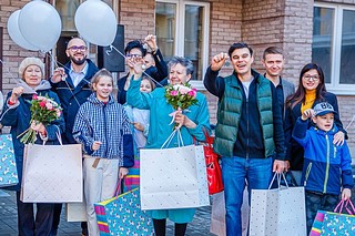 В Звенигороде десять дольщиков жилого комплекса «Некрасовский» получили ключи от квартир
