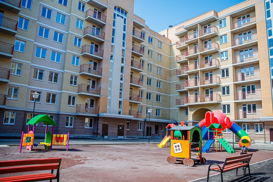 Придомовая территория, В Звенигороде 10 дольщиков жилого комплекса «Некрасовский» получили ключи от квартир