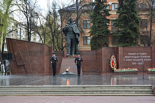 В Звенигороде прошел парад военной техники времен Великой Отечественной войны