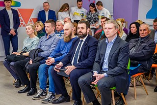 Участие в брифинге принимали глава муниципалитета Андрей Иванов и генеральный директор АО «Мособлгаз» Игорь Баранов