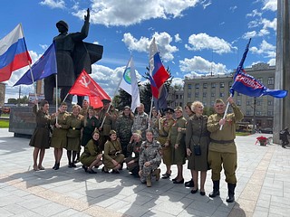Активисты «Единой России» поддержали ежегодную эстафету Одинцовского округа «Салют Победе!»