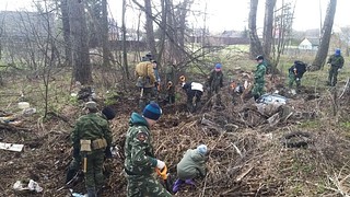Одинцовские поисковики принимают участие в региональной Вахте Памяти