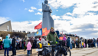 Сотрудник «Специального центра «Звенигород» совершил одиночный велопробег в честь героев Великой Отечественной