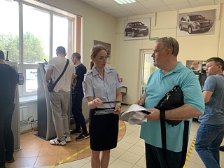 В Одинцовском городском округе продолжается социальный раунд «Некуда спешить»