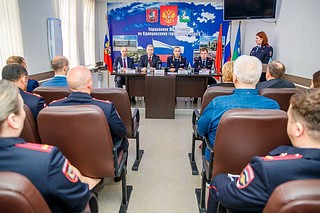 Полковник был представлен личному составу, руководству прокуратуры, следственного комитета, суда, Общественному совету УМВД, председателю окружного Совета депутатов, а также главе Одинцовского городского округа Андрею Иванову