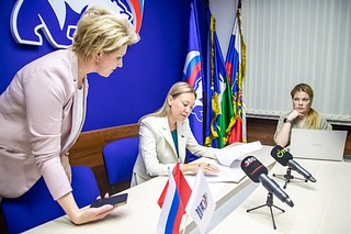 Сенатор РФ Ольга Забралова провела в Одинцово личный прием граждан