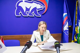 Сенатор РФ Ольга Забралова провела в Одинцово личный прием граждан
