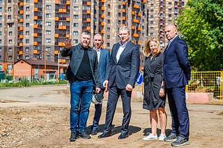 Глава Одинцовского округа Андрей Иванов держит реконструкцию улицы на личном контроле