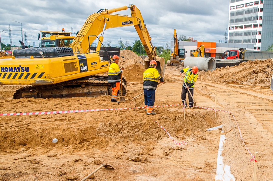 Ход строительных работ, В Одинцовском городском округе активными темпами продолжается дорожное строительство