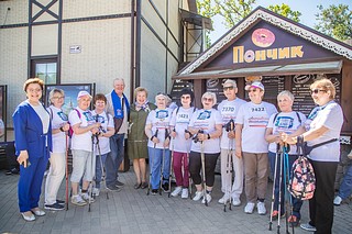 Спортивное событие было ориентировано на людей старшего возраста и приурочено к приближающемуся Дню России