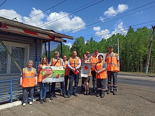 Профилактическая работа на железнодорожных переездах в Одинцовском округе продолжается