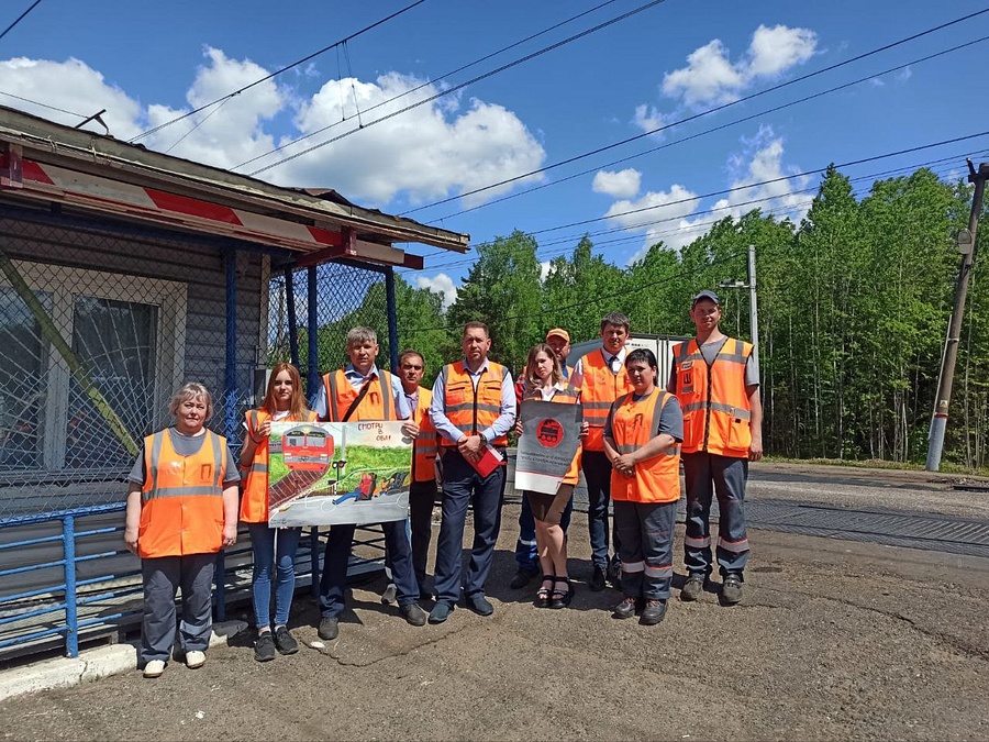 Рейд текст 3, Профилактическая работа на железнодорожных переездах в Одинцовском округе продолжается