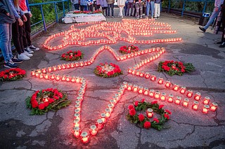 «Огненные» картины
