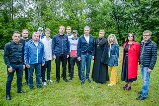Андрей Иванов принял участие в патриотической акции ко Дню памяти и скорби «Такою все дышало тишиной»