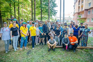 Более 1100 жителей Одинцовского округа стали участниками субботников