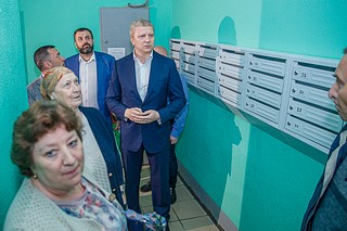 Благоустройство двора на бульваре Ремизова в Голицыно проверил глава Одинцовского округа