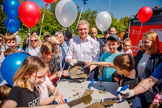 В День защиты детей в Одинцово заложили новый корпус коррекционной школы «Надежда»