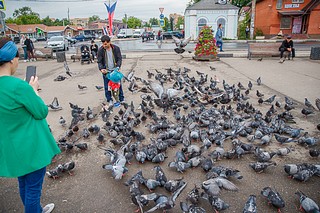 Привокзальная площадь в Голицыно
