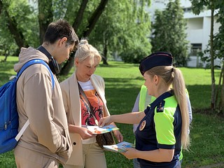 В Одинцовском округе прошла профилактическая акция «Засветись»