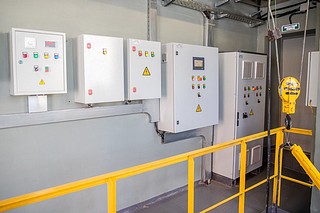 Оборудование в напорном коллекторе в селе Успенское