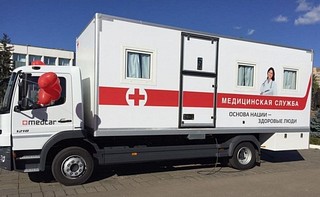 На центральной площади города Одинцово в выходные можно проверить здоровье