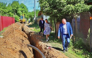 В посёлке Старый городок в рамках соцгазификации проложено 2,3 километра нового газопровода