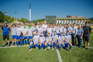 Юные футболисты команды «Одинцово»