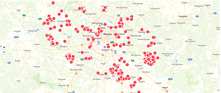 Местоположение родников