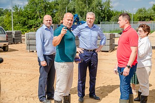 Глава Одинцовского округа напомнил, что возрождённый стадион откроется в сентябре — к 870-летию города Звенигорода
