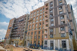 Строящийся жилой комплекс «Заречье-Парк»