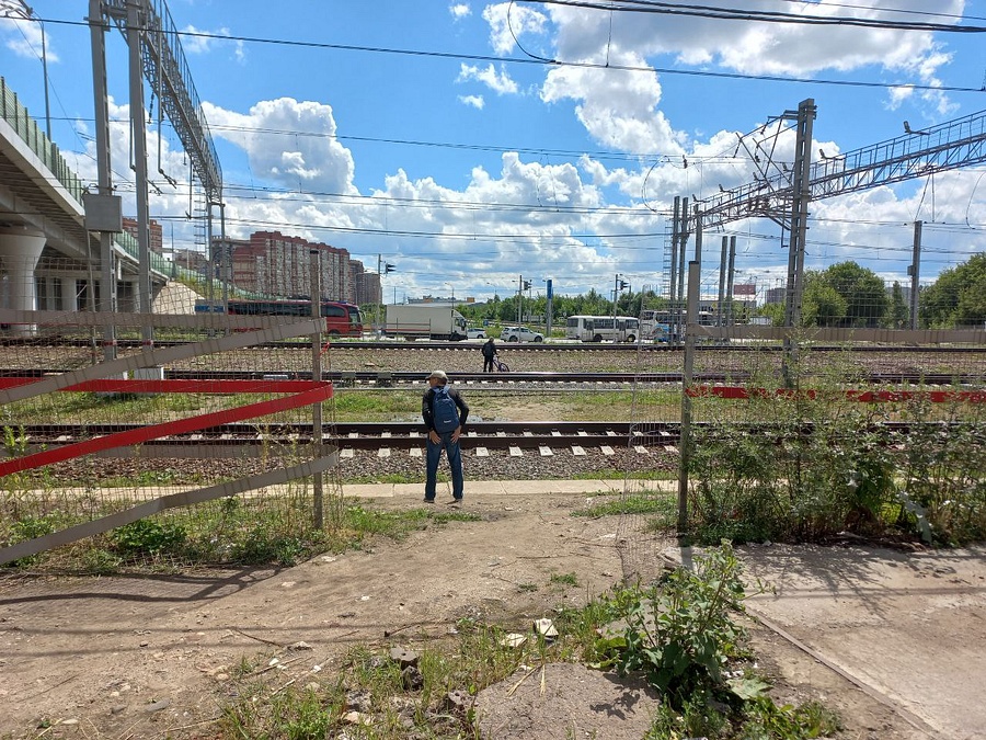 В Одинцовском округе продолжается работа по ликвидации несанкционированных переходов через железнодорожные пути, Июль