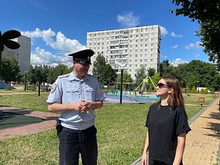 Одинцовские полицейские провели профилактическую акцию «За здоровый образ жизни»