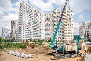 В Одинцовском округе одновременно идёт строительство сразу четырёх детских садов