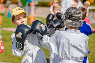 Среди дисциплин, с которыми могли познакомиться посетители парка, были лёгкая атлетика, фехтование, танцы, единоборства, бокс, биатлон, спортивная акробатика, большой теннис, бадминтон, хоккей, футбол, художественная гимнастика, волейбол и другие