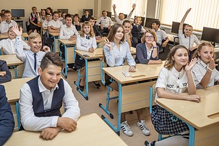 Лесногородская школа вошла в тройку лучших подмосковных школ по росту рейтинга