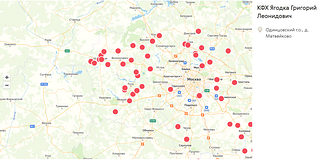 Пасеки Одинцовского городского округа отмечены на интерактивной карте